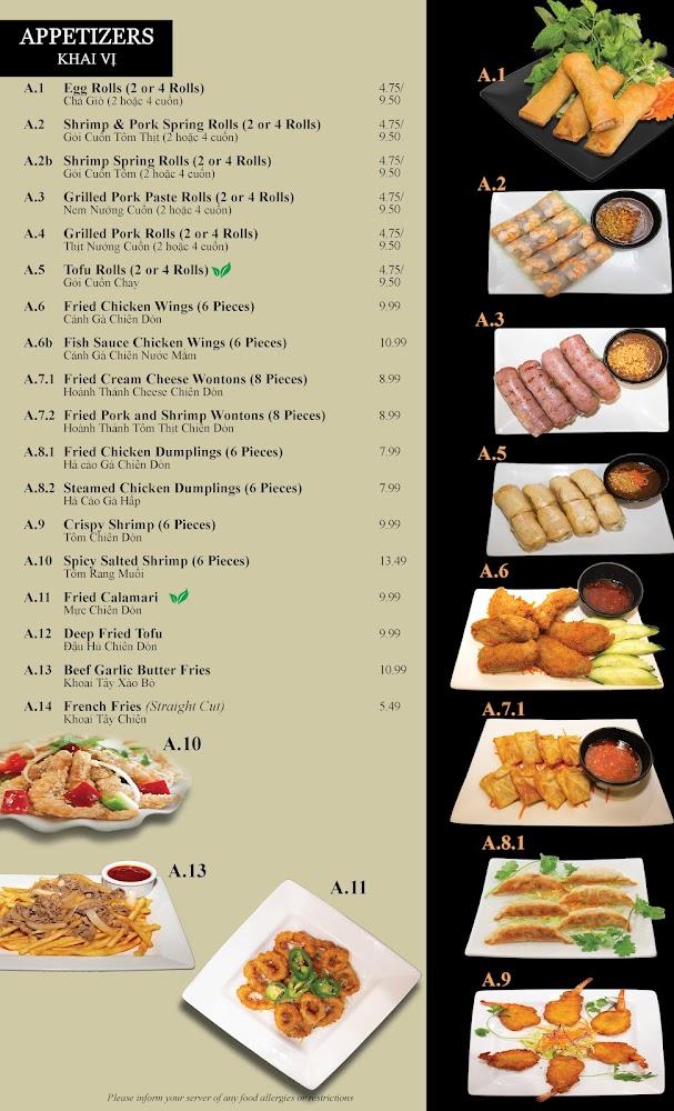 Pho Rex Menu image 1